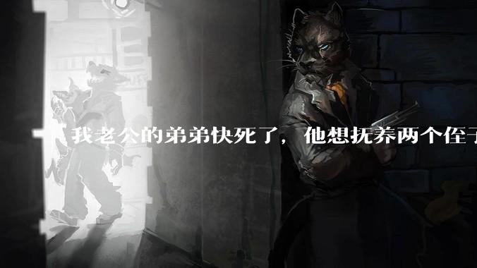 我老公的弟弟快死了，他想抚养两个侄子，我应该生子离婚还是继续？